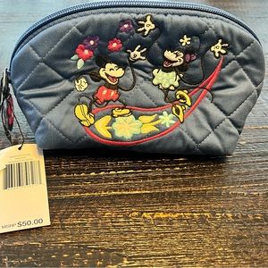 Vera Bradley Disney Clamshell makeup bag